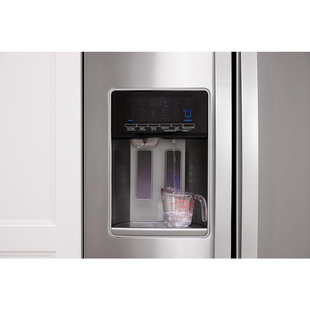 33-inch Wide Side-by-Side Refrigerator - 21 cu. ft.