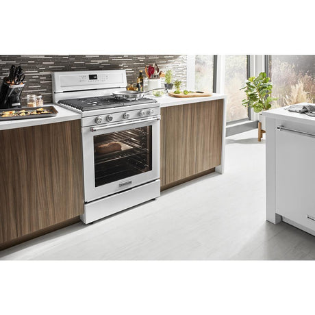 30-Inch 5-Burner Gas Convection Range