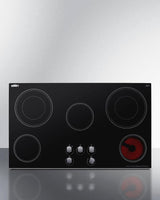 36" Wide 208-240v 5-burner Radiant Cooktop