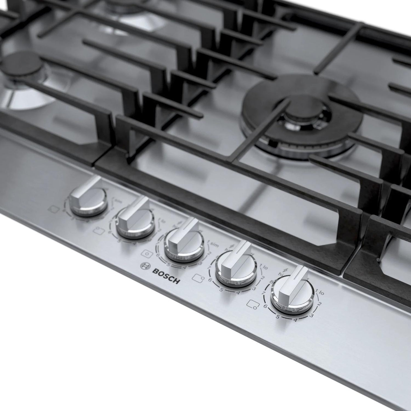 800 Series Gas Cooktop 36" Stainless steel