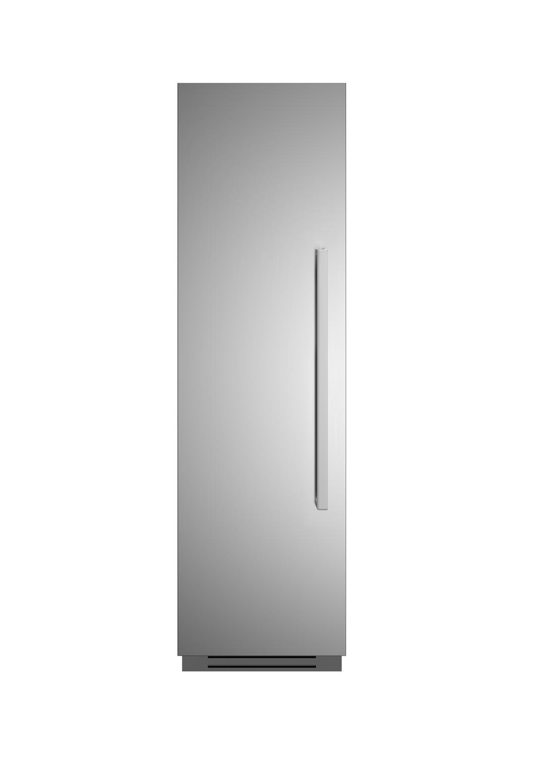 24" Built-in Refrigerator column - Stainless - Left hinge