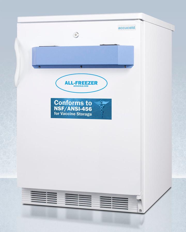 24" Wide Built-in All-freezer, Certified To Nsf/ansi 456 Standard for Vaccine Storage