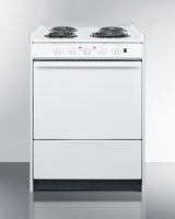 24" Wide Electric Coil Top Range