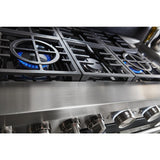 KitchenAid® 48'' Smart Commercial-Style Dual Fuel Range with Griddle