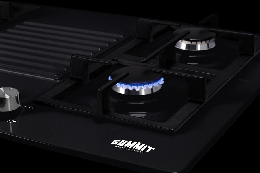 30" Wide 4-burner Gas Cooktop