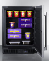 24" Wide Built-in All-freezer, ADA Compliant