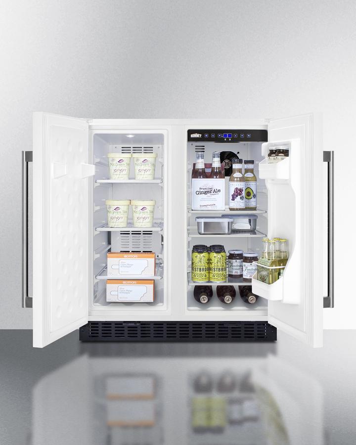 30" Wide Built-in Refrigerator-freezer