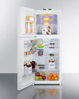 24" Wide Break Room Refrigerator-freezer