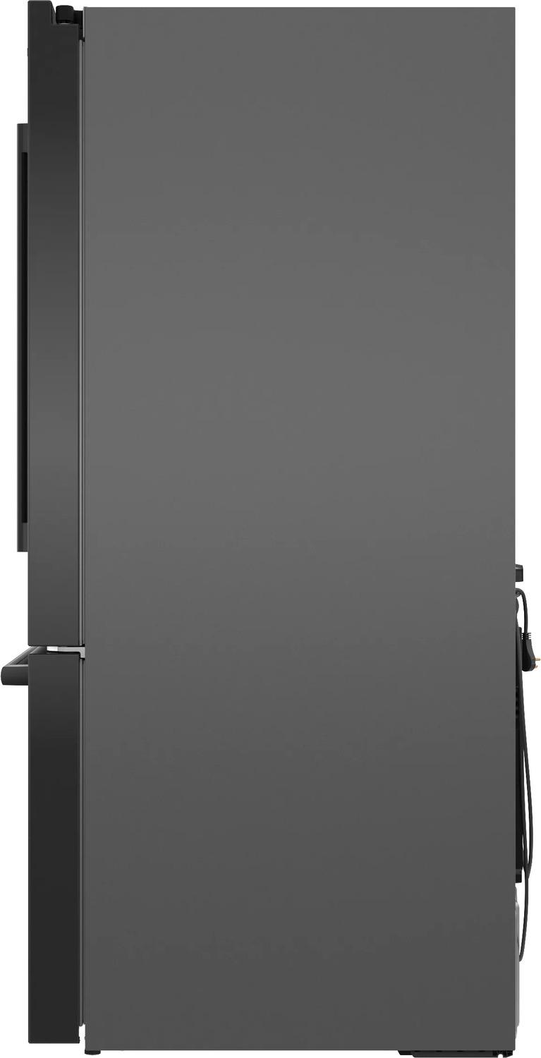 500 Series French Door Bottom Mount Refrigerator 36" Black Stainless Steel