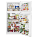 30-Inch Wide Top Freezer Refrigerator with PowerCold® Feature- 18 Cu. Ft.