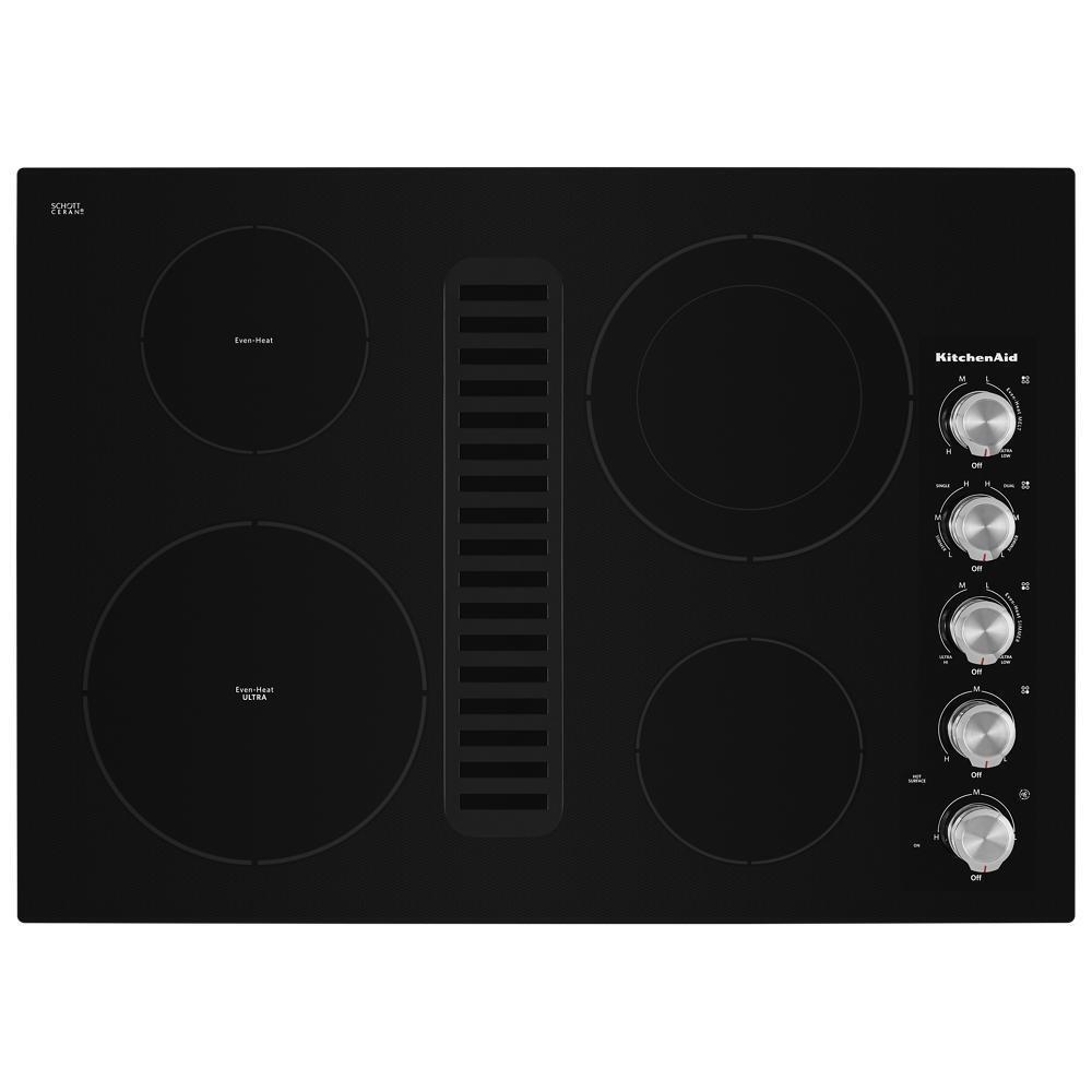 30" Electric Downdraft Cooktop with 4 Elements