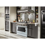 KitchenAid® 36'' Smart Commercial-Style Dual Fuel Range with 6 Burners