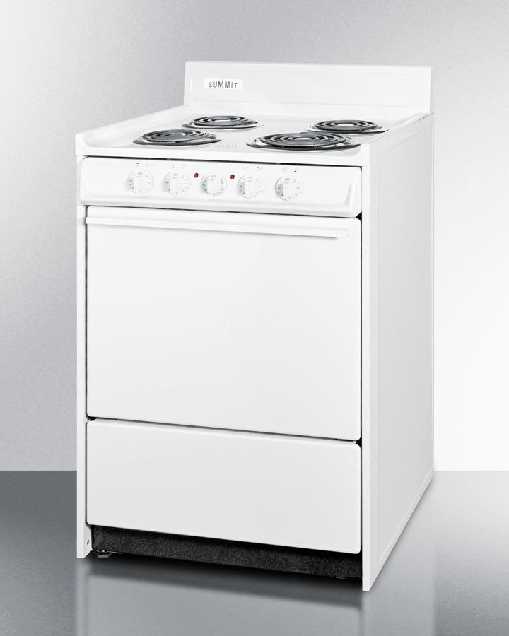 24" Wide Electric Coil Top Range