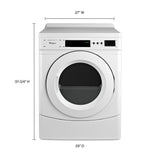 27" Commercial Electric Front-Load Dryer, Non-Vend