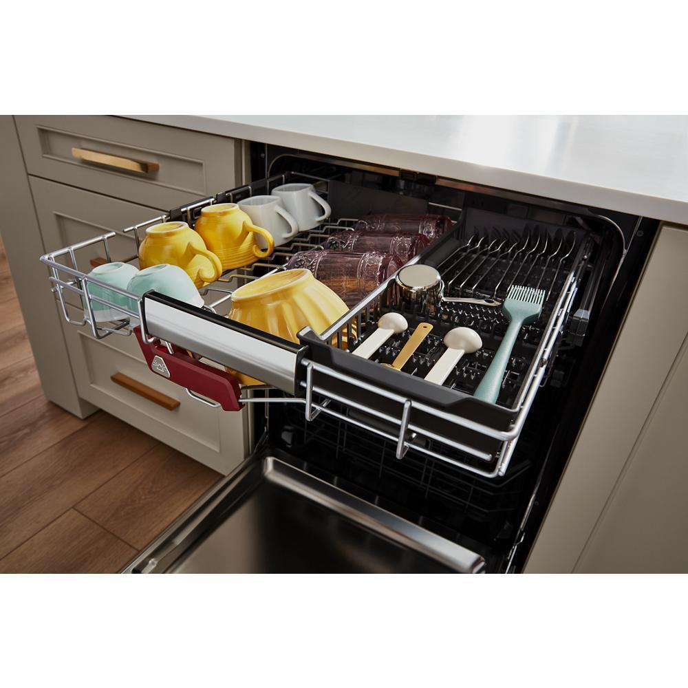 39 dBA PrintShield™ Finish Flush-to-Cabinet Dishwasher with FreeFlex™ Fit Third Level Rack