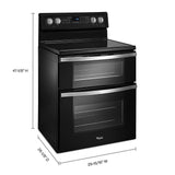 6.7 Cu. Ft. Electric Double Oven Range with True Convection