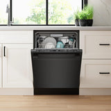 800 Series Dishwasher 24" Brushed black steel anti-fingerprint