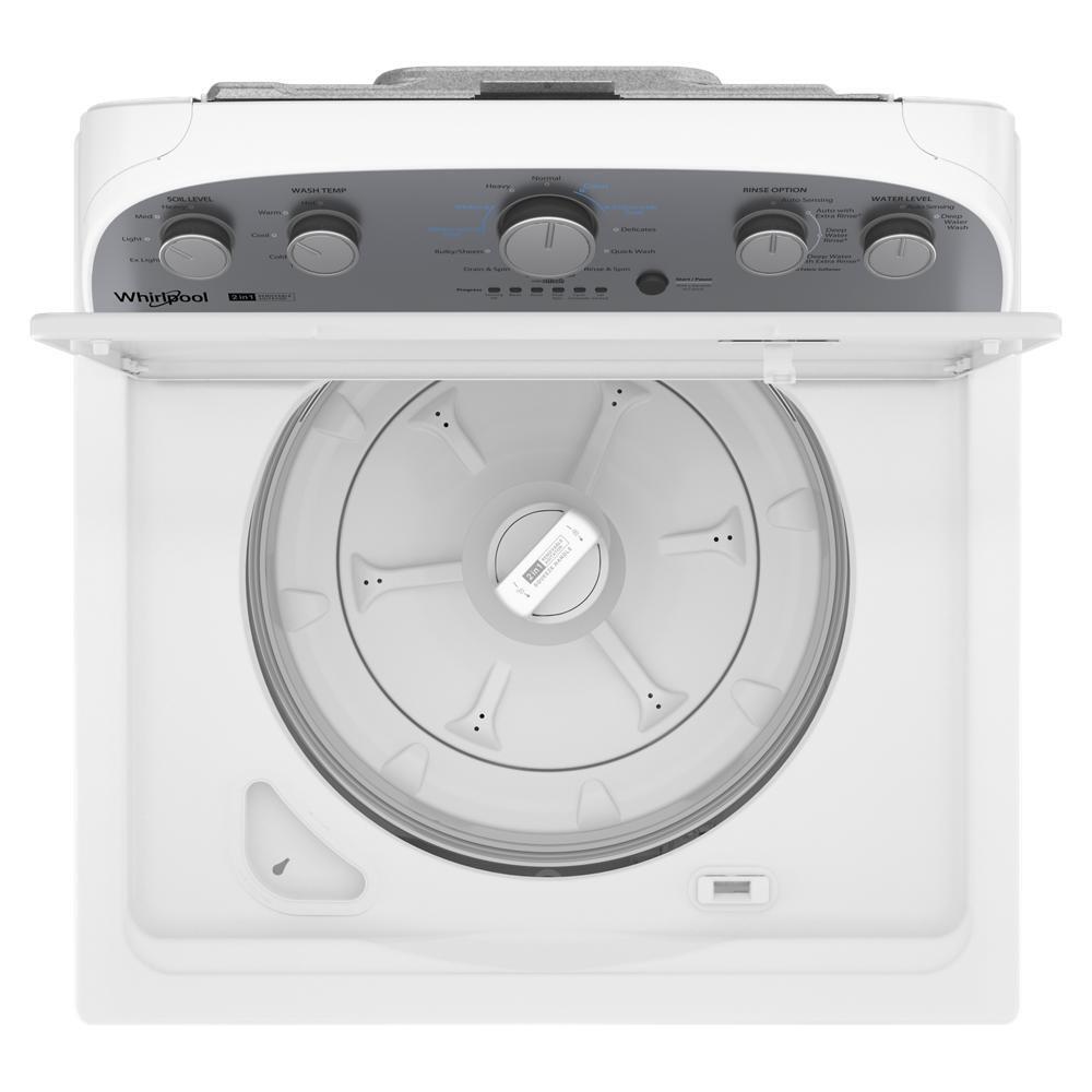 3.8-3.9 Cu. Ft. Whirlpool® Top Load Washer with Removable Agitator