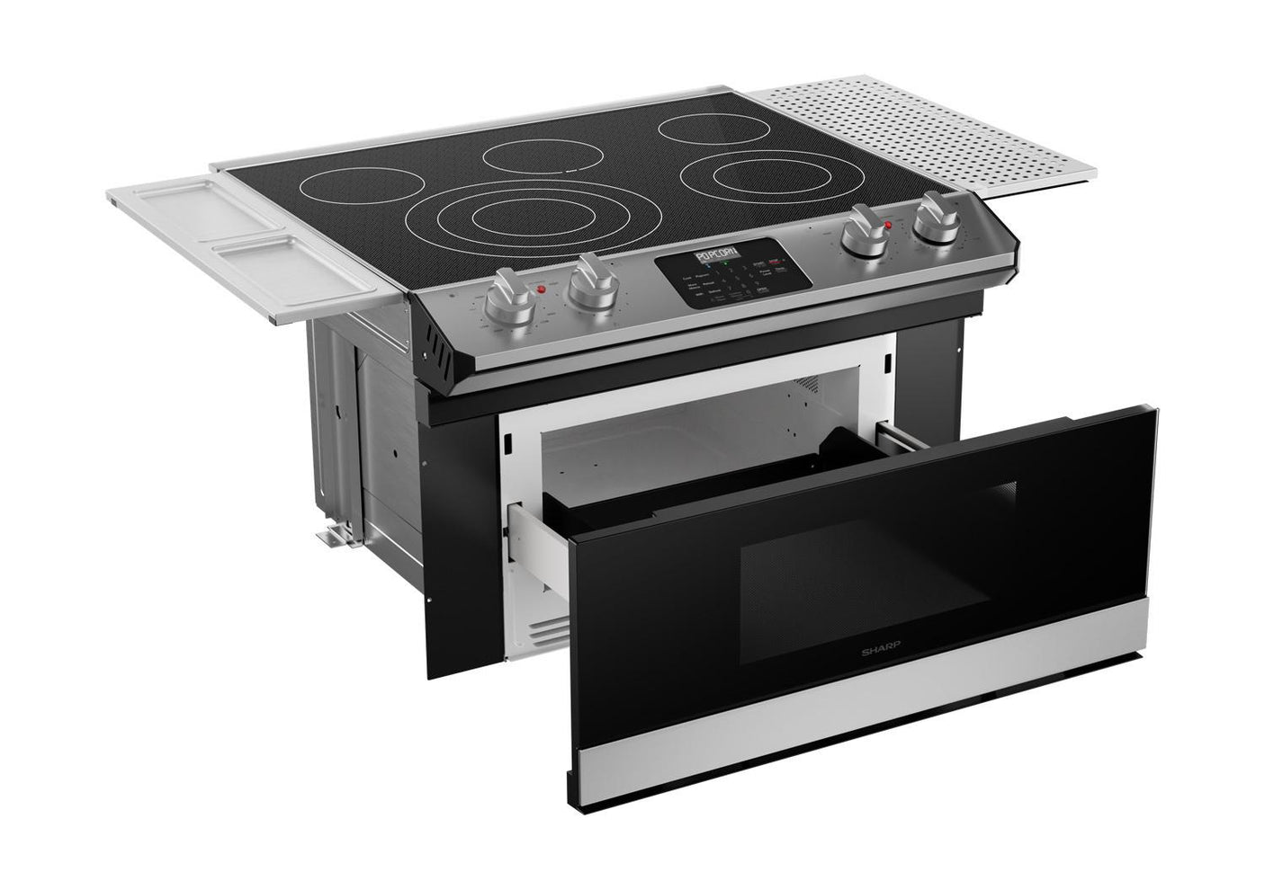 Smart Radiant Rangetop with Microwave Drawer Oven