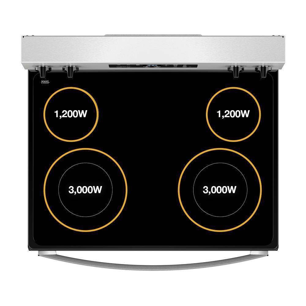 30-inch Electric Range with No Preheat Mode