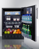 24" Wide Refrigerator-freezer