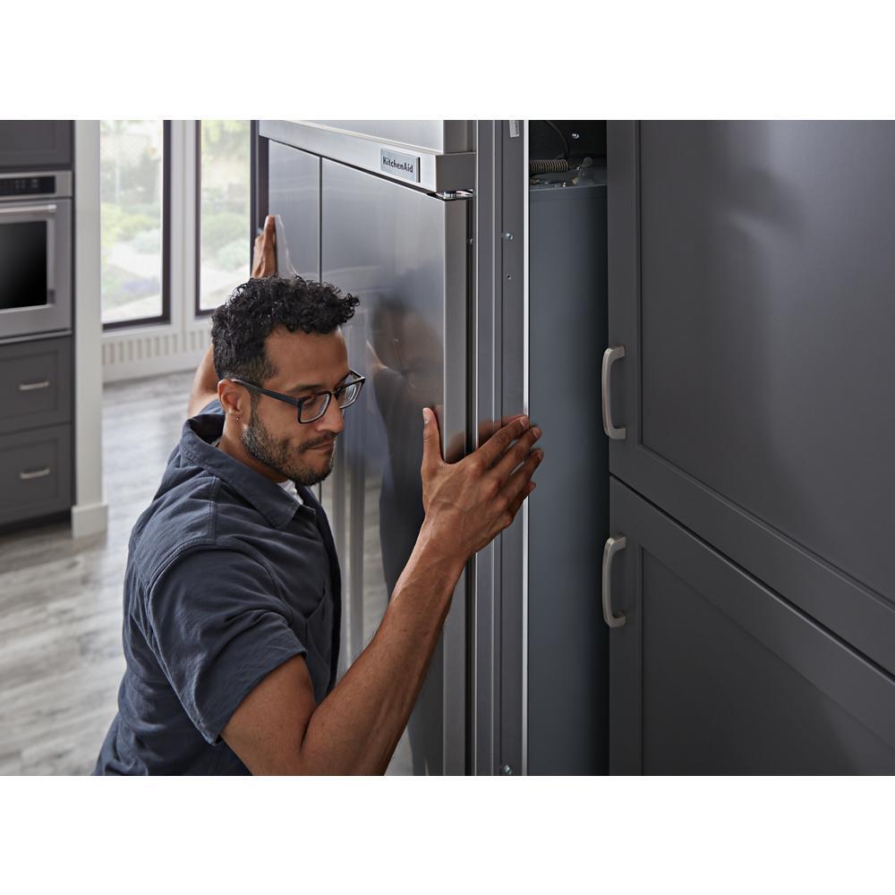 30 Cu. Ft. 48" Built-In Side-by-Side Refrigerator with PrintShield™ Finish