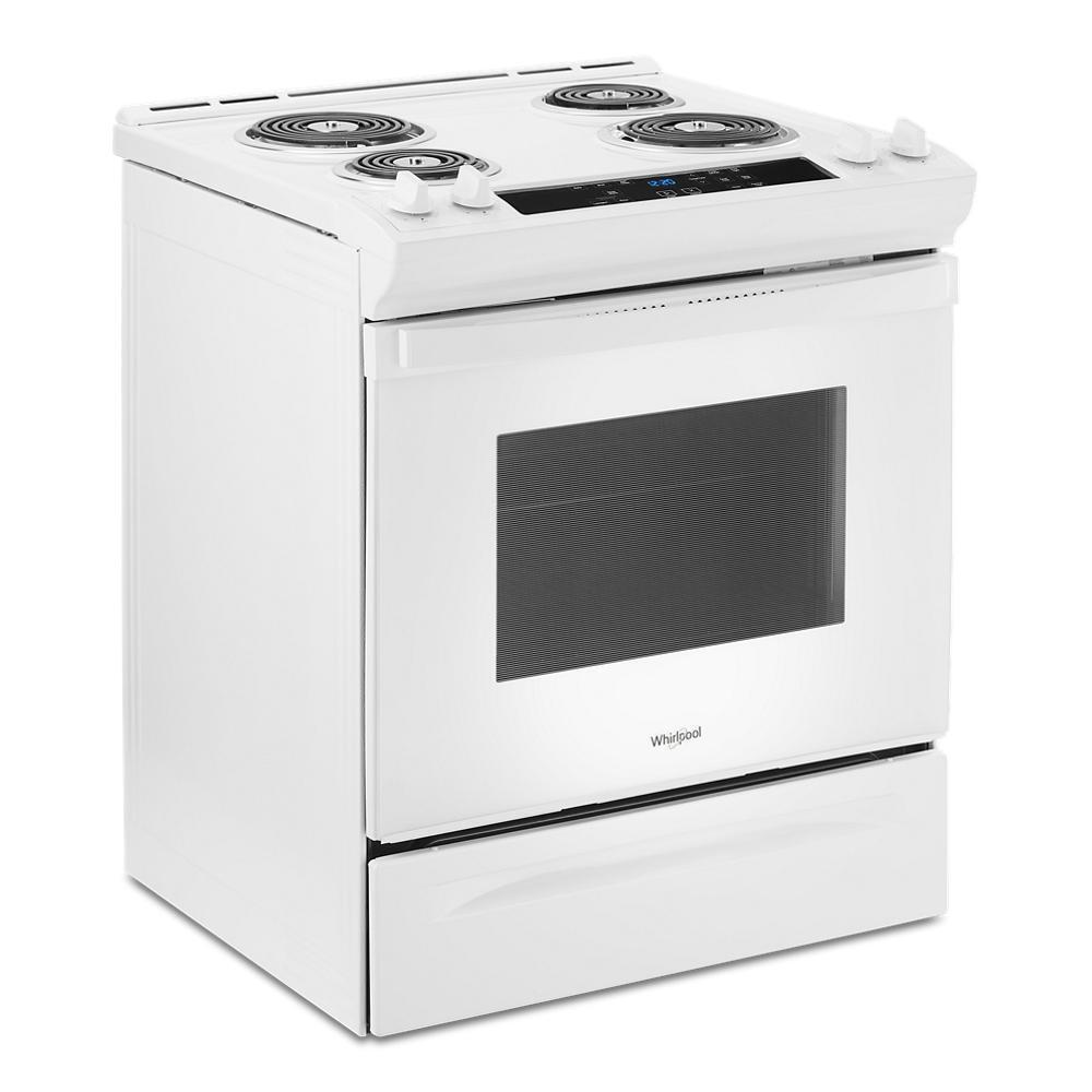 4.8 Cu. Ft. Whirlpool® Electric Range with Frozen Bake™ Technology