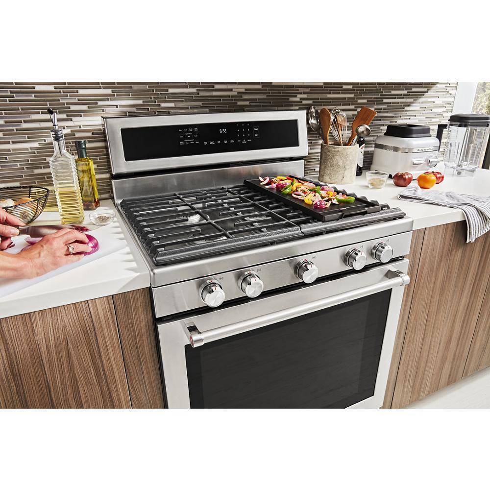 30-Inch 5-Burner Gas Convection Range