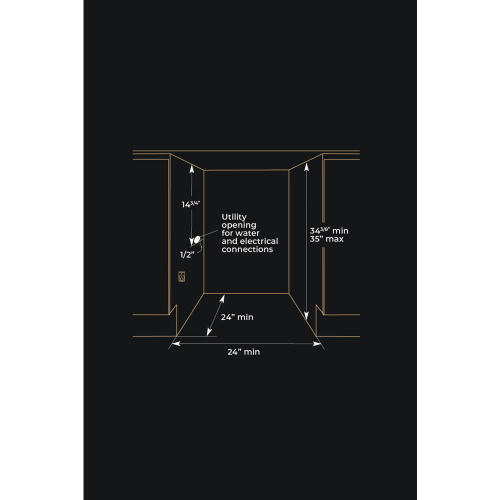 Panel-Ready 24" Double Drawer Refrigerator/Freezer