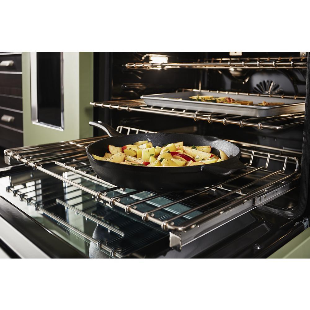 KitchenAid® 48'' Smart Commercial-Style Dual Fuel Range with Griddle