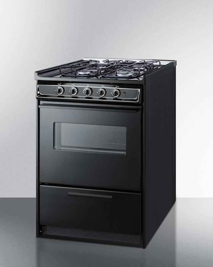 24" Wide Gas Range