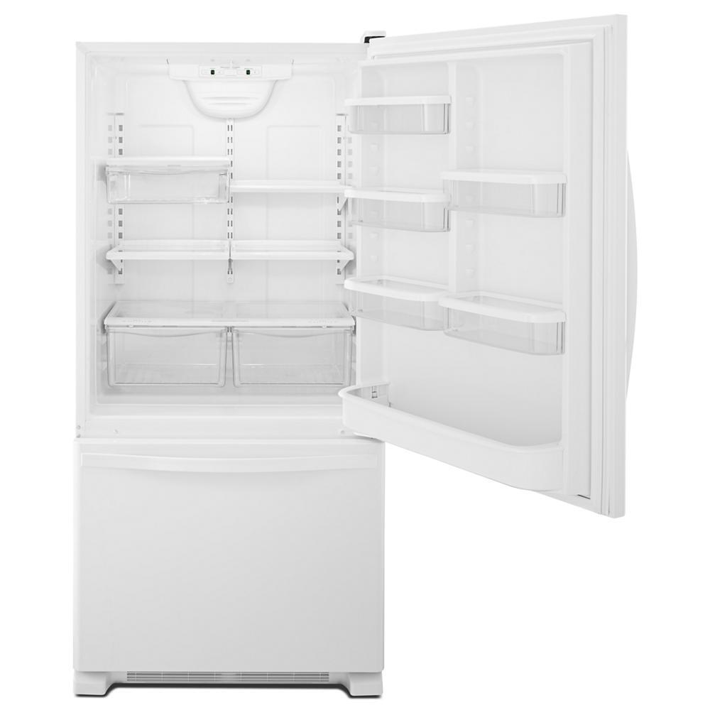 33-inches wide Bottom-Freezer Refrigerator with SpillGuard™ Glass Shelves - 22 cu. ft