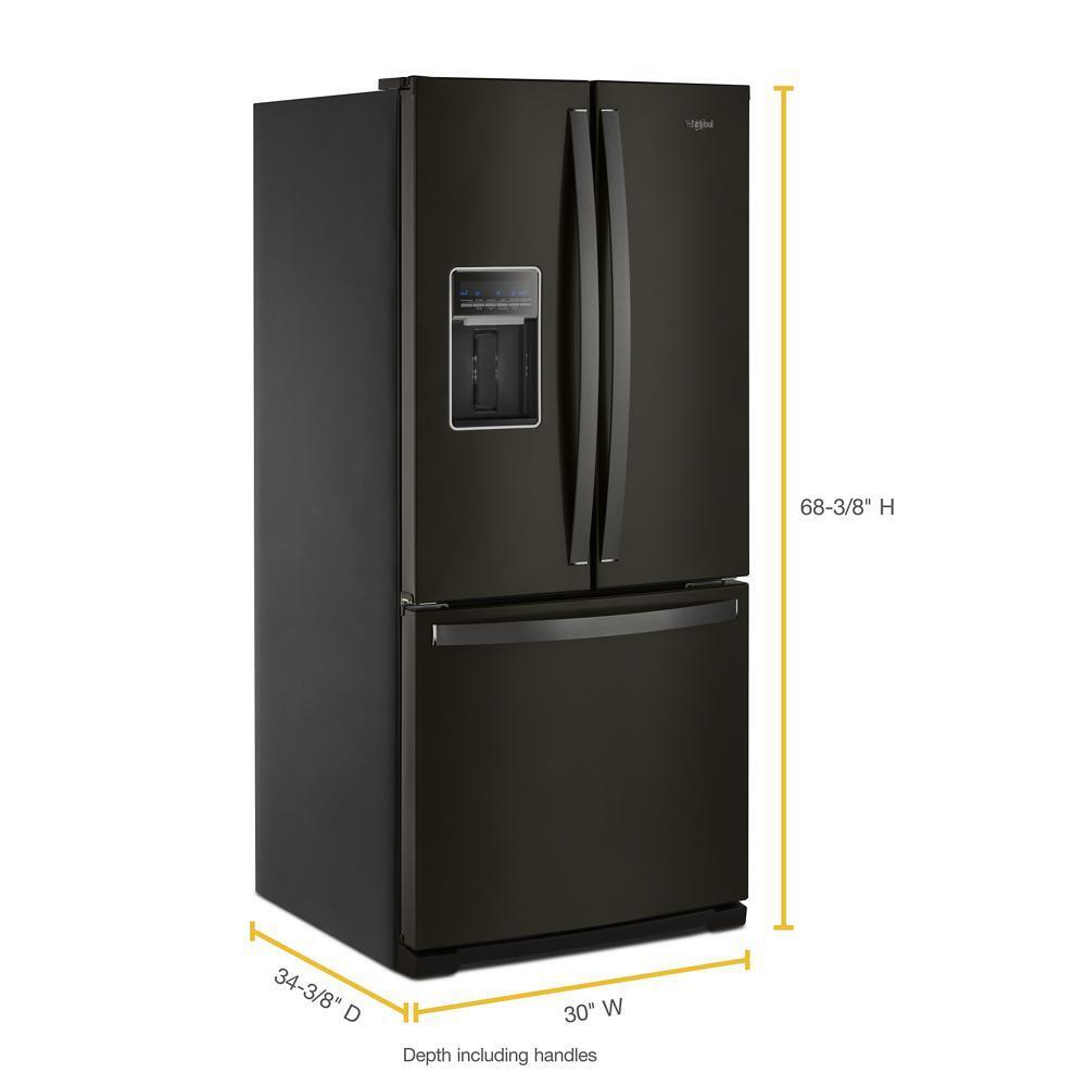 30-inch Wide French Door Refrigerator - 20 cu. ft.