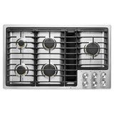 Euro-Style 36" JX3™ Gas Downdraft Cooktop