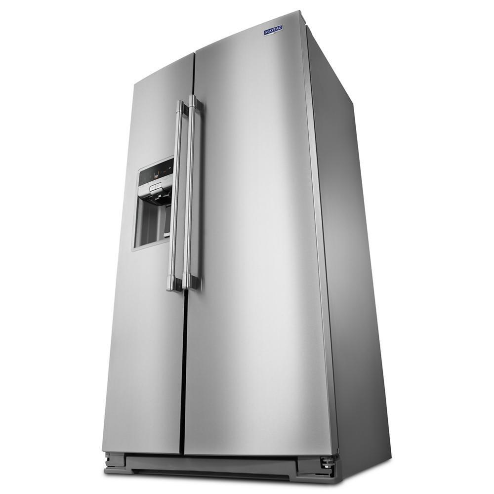 36- Inch Wide Counter Depth Side-by-Side Refrigerator- 21 Cu. Ft.