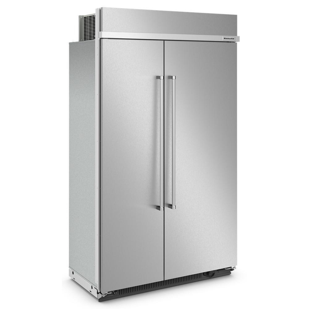 30 Cu. Ft. 48" Built-In Side-by-Side Refrigerator with PrintShield™ Finish