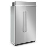 30 Cu. Ft. 48" Built-In Side-by-Side Refrigerator with PrintShield™ Finish