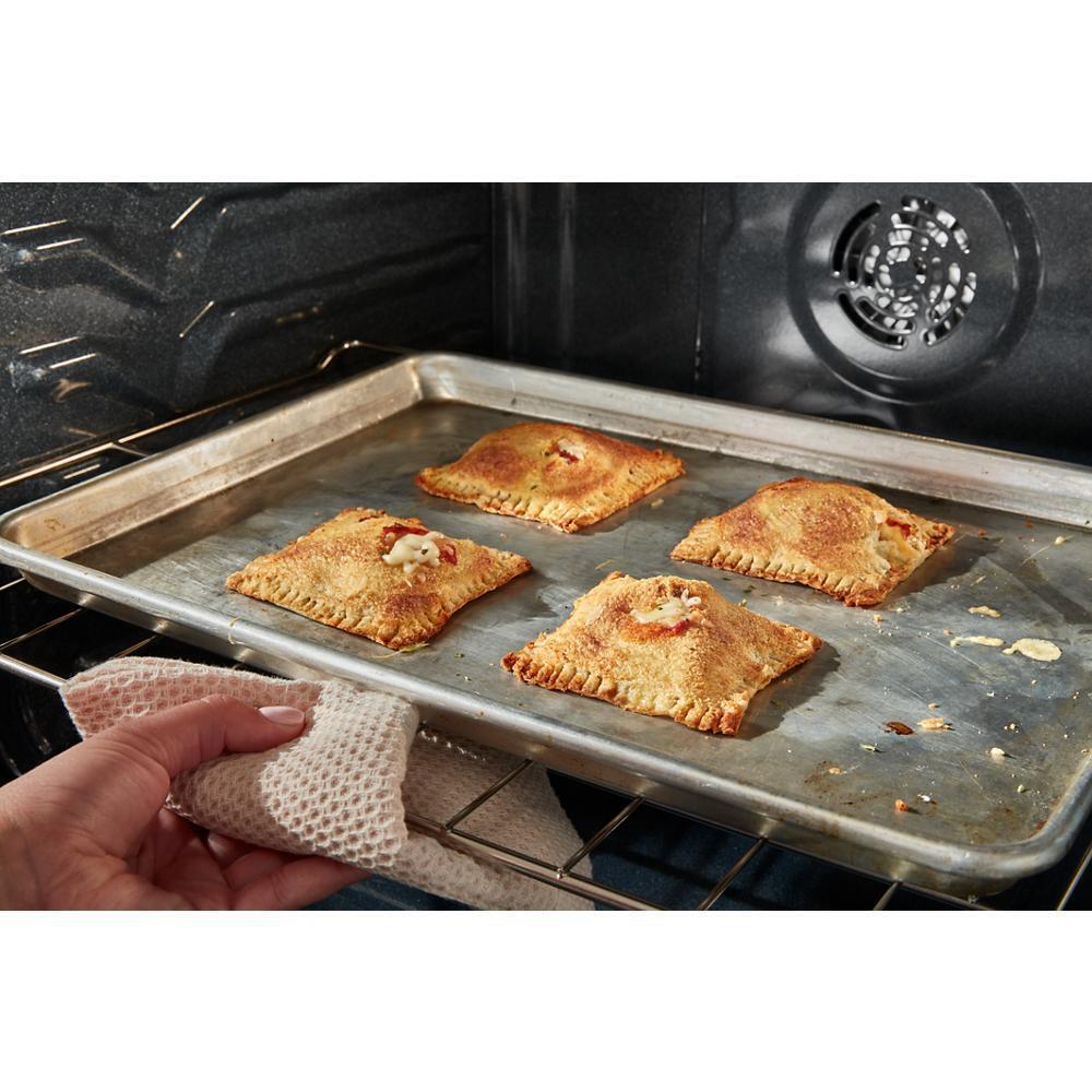 30-inch Energy Star Electric Range with Air Cooking Technology, No Preheat Air Fry and Air Baking and Self Clean