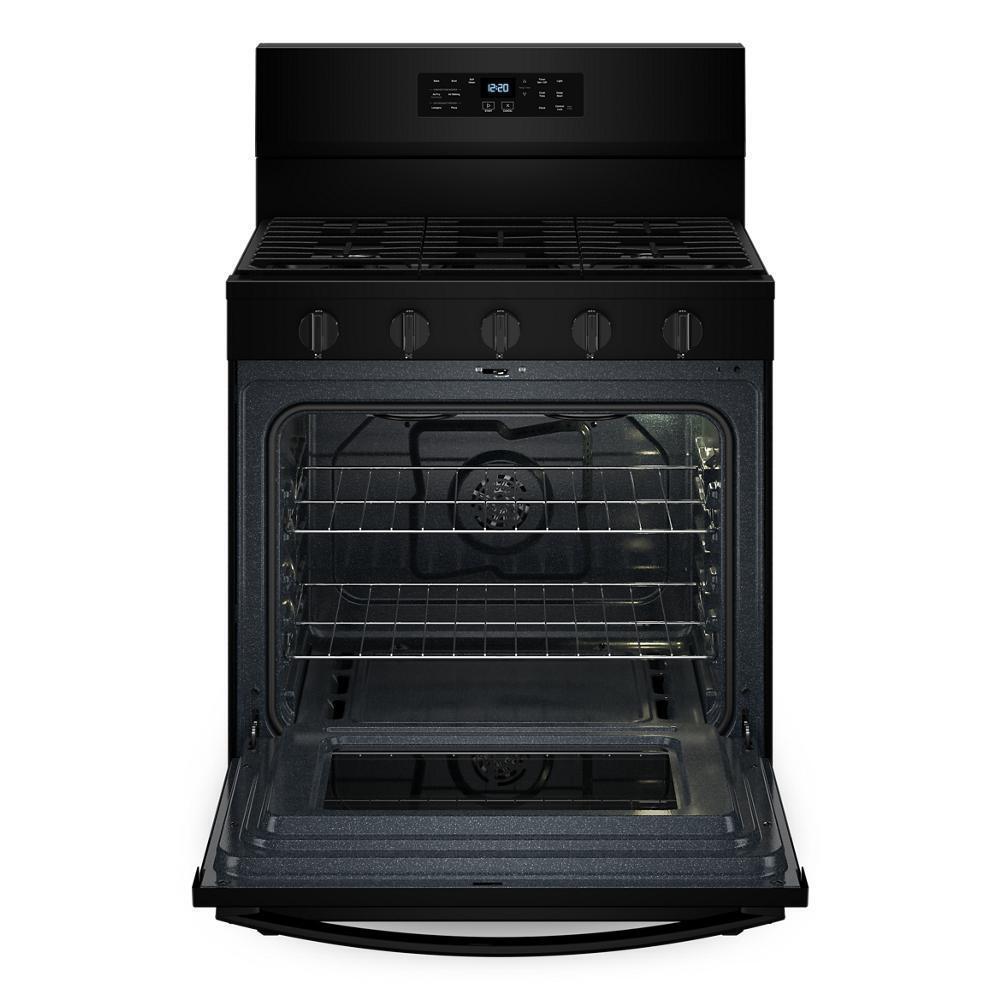 30-inch Gas Range with Air Cooking Technology, No Preheat Air Fry and Air Baking and Self Clean