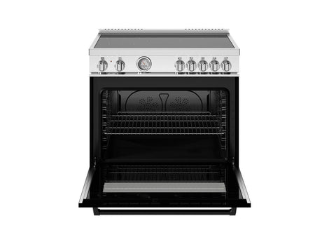 Master 36" Range Induction Manual Clean Nero Black