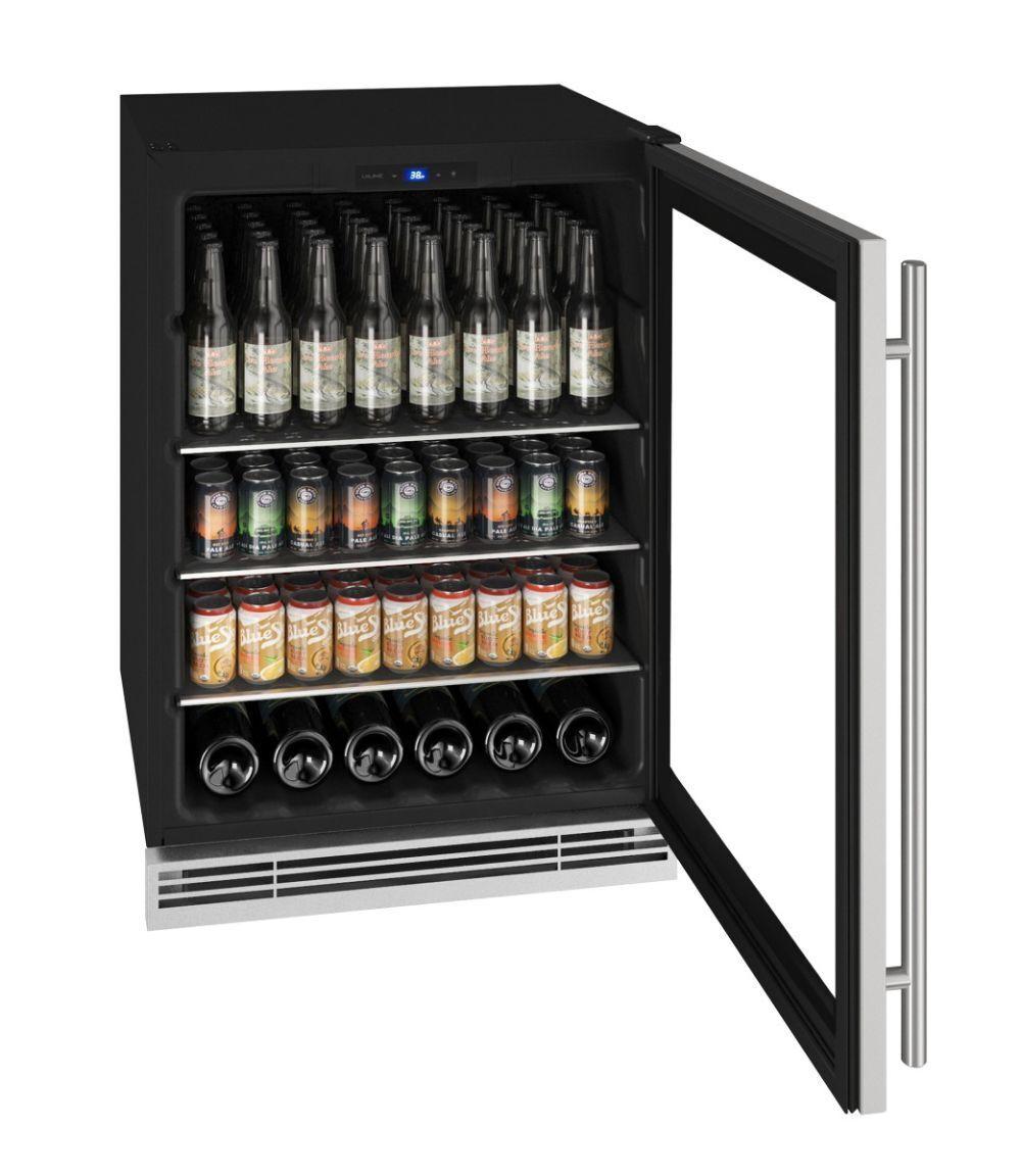 Hbv024 24" Beverage Center With Stainless Frame Finish (115 V/60 Hz)