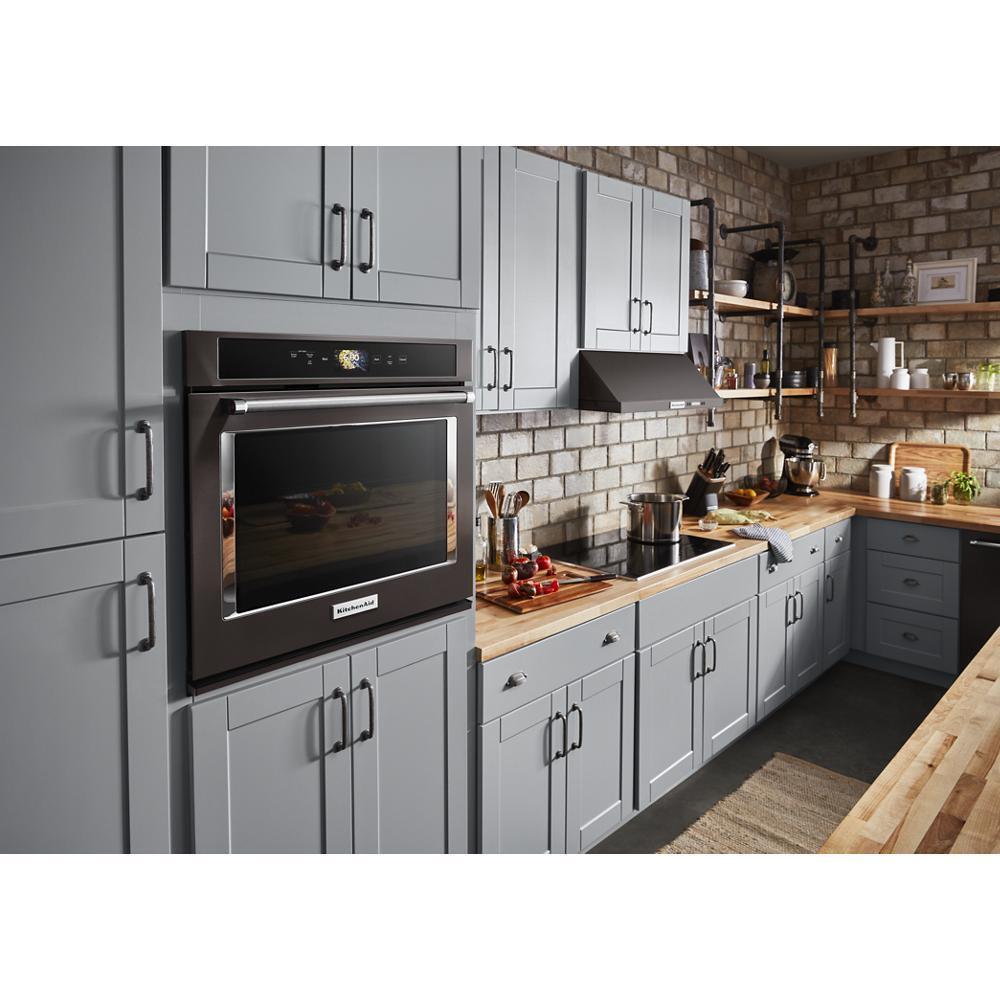 Smart Oven+ 30" Single Oven with Powered Attachments and PrintShield™ Finish