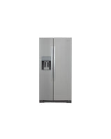 36-inch Wide Side-by-Side Counter Depth Refrigerator with StoreRight Dual Cooling System - 23 cu. ft. Monochromatic Stainless Steel