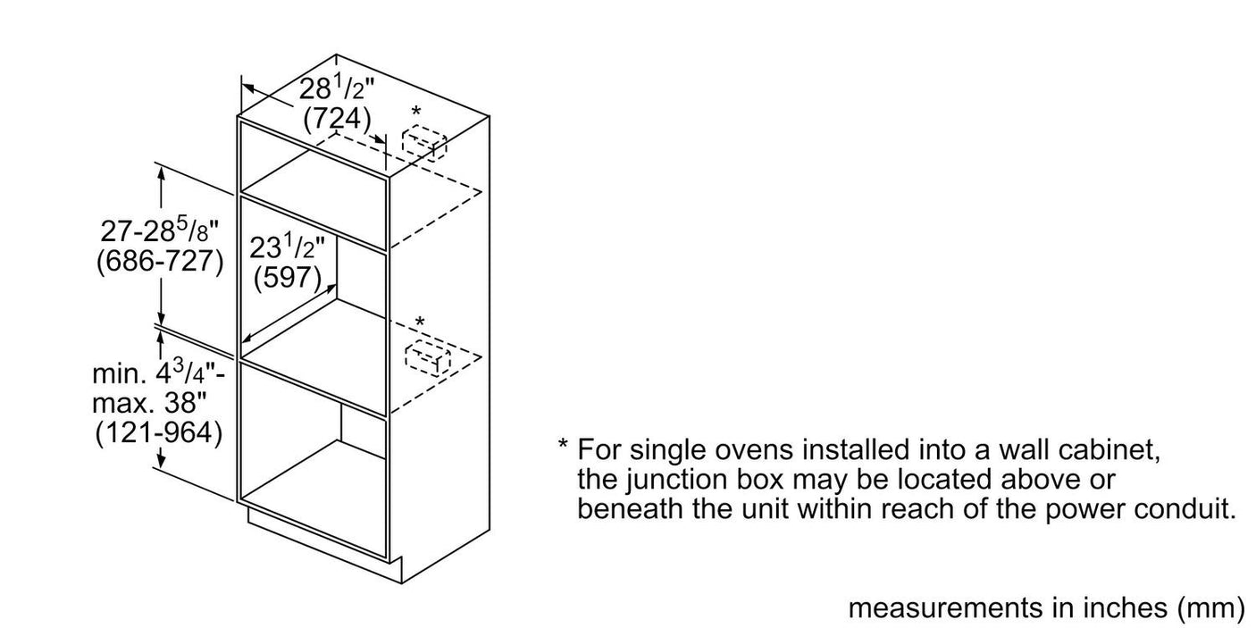 500 Series, 30", Single Wall Oven, SS, EU Convection, Knob Control