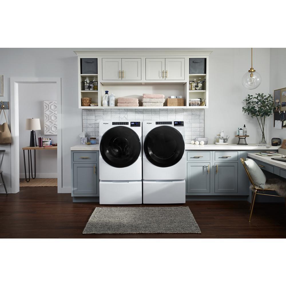 15.5" Pedestal for Front Load Washer and Dryer with Storage