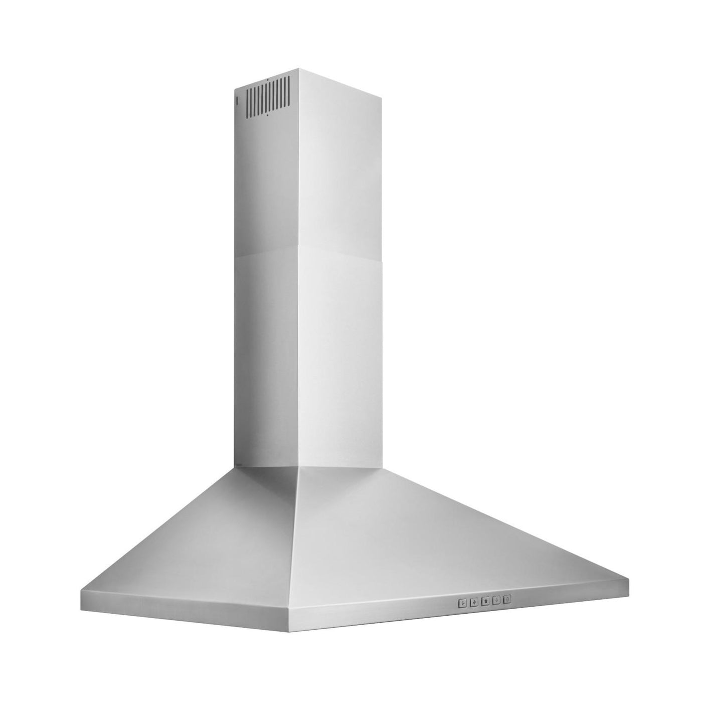 **DISCONTINUED** Broan® 36-Inch Convertible Wall-Mount Pyramidal Chimney Range Hood, 450 MAX CFM, Stainless Steel