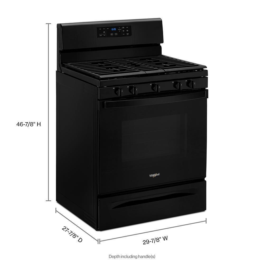 5.0 cu. ft. Gas Range with Center Oval Burner