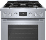 800 Series Dual Fuel Freestanding Range 30" Stainless Steel