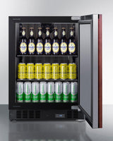 24" Wide Built-in Beverage Center (panel Not Included)