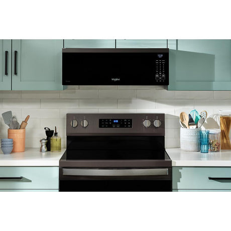 1.1 cu. ft. Smart Low Profile Microwave Hood Combination with 450 CRM 4-Speed Venting